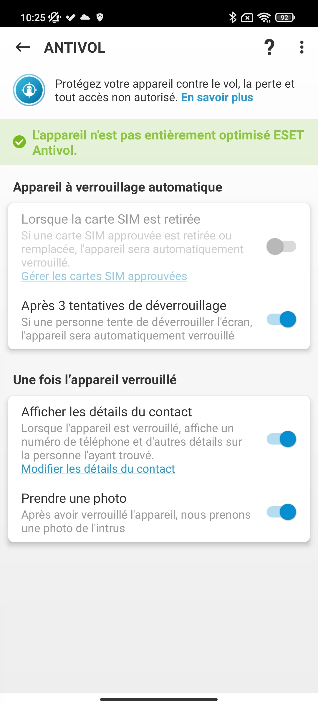 ESET Mobile Security 2022 © ESET