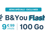 Face à RED by SFR, B&You relance son offre 100Go à 9,99€