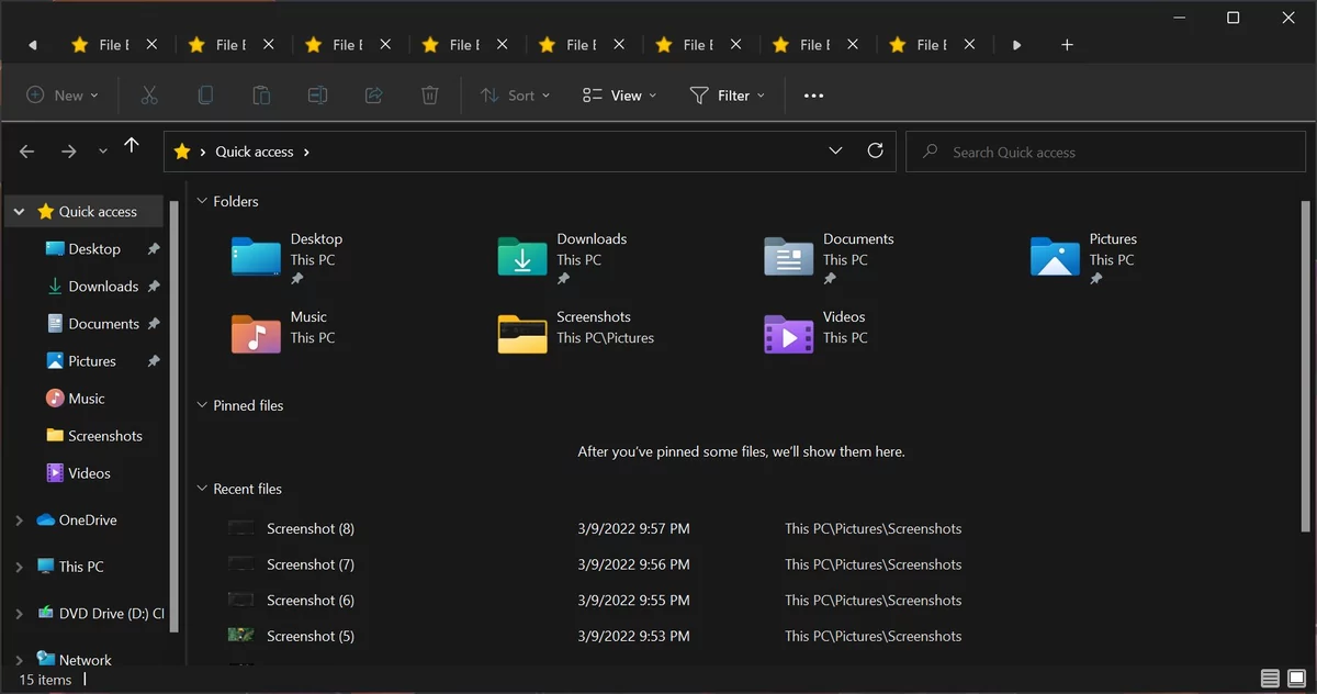 ongletsWindows11 © XenoPanther