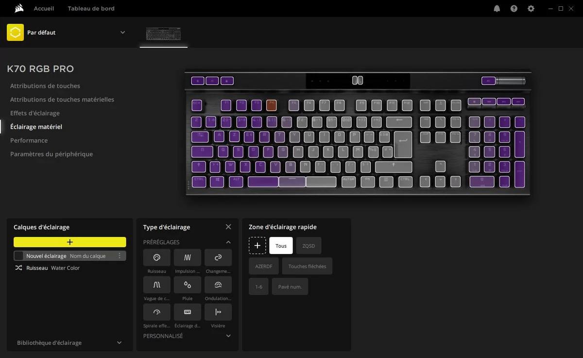 Corsair K70 RGB PRO © Nerces