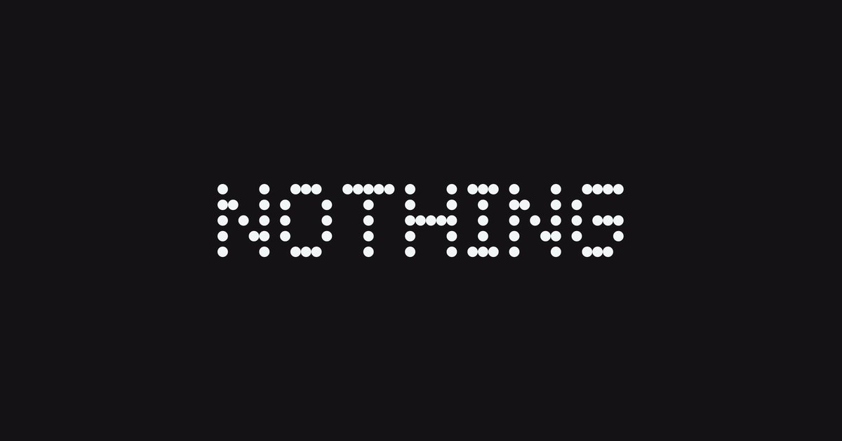 Nothing logo © Nothing