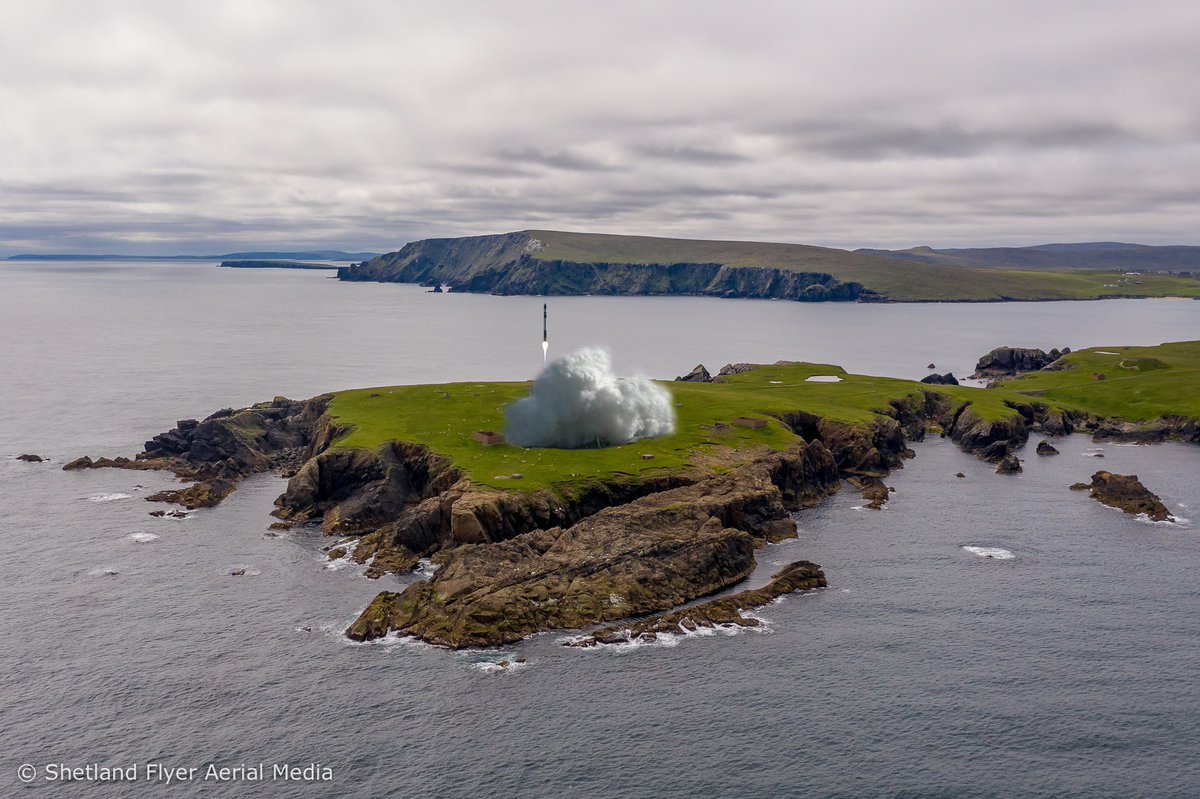 Le site de Saxavord, dans les îles Shetland, au nord de l'Écosse © Shetland Flyer Aerial Media