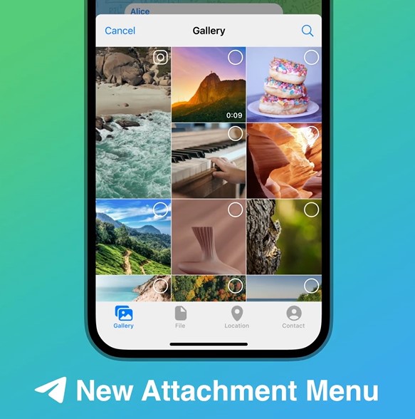2023 - Telegram update: download manager, revamped attachments, and ...