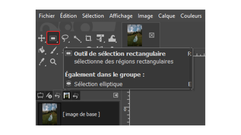 GIMP Sélection 1 © © GIMP