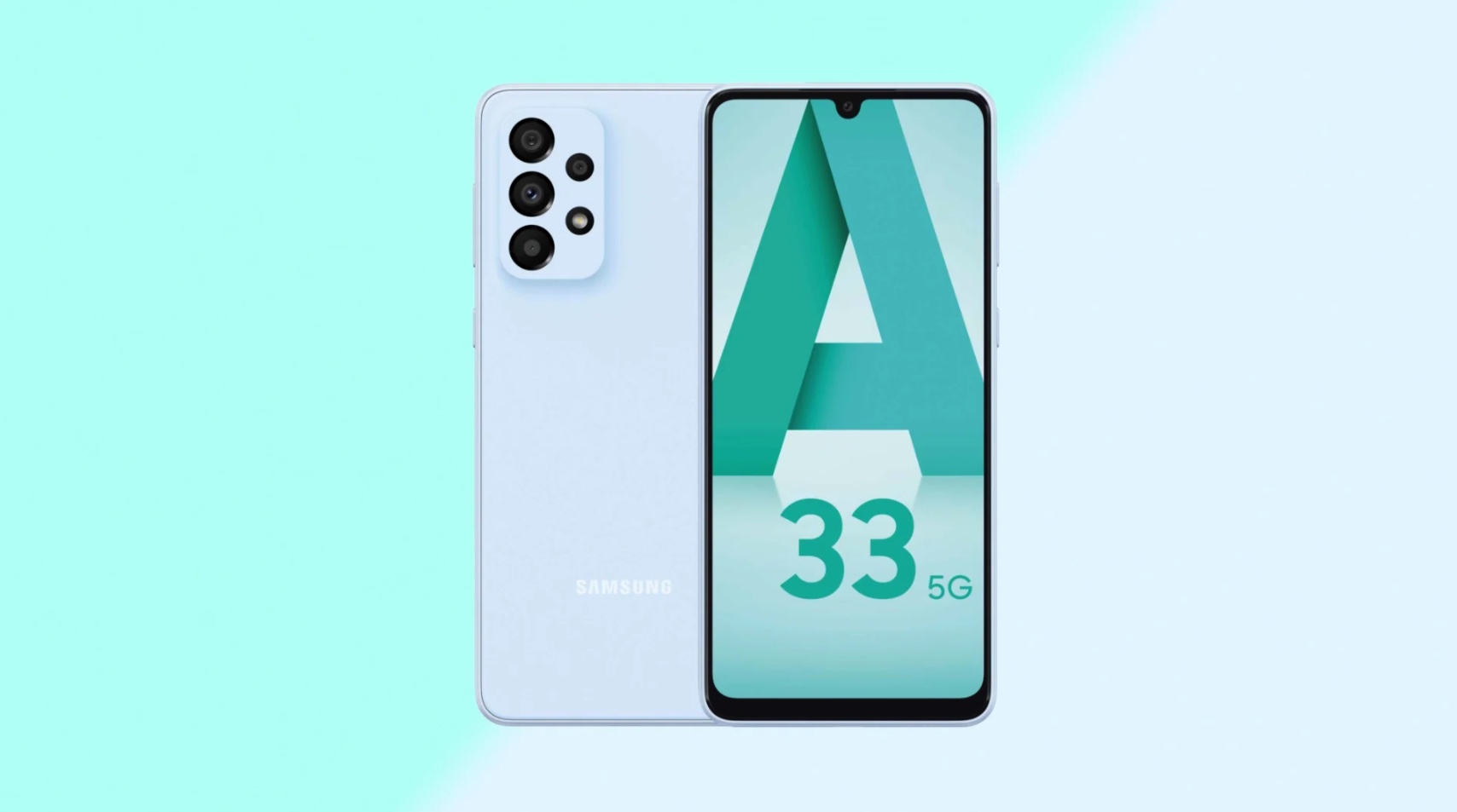 Le Samsung Galaxy A33 5G fuite en long en large et en travers, avec son prix européen en prime