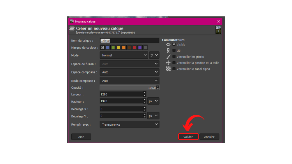 GIMP New Calque 2 © © GIMP