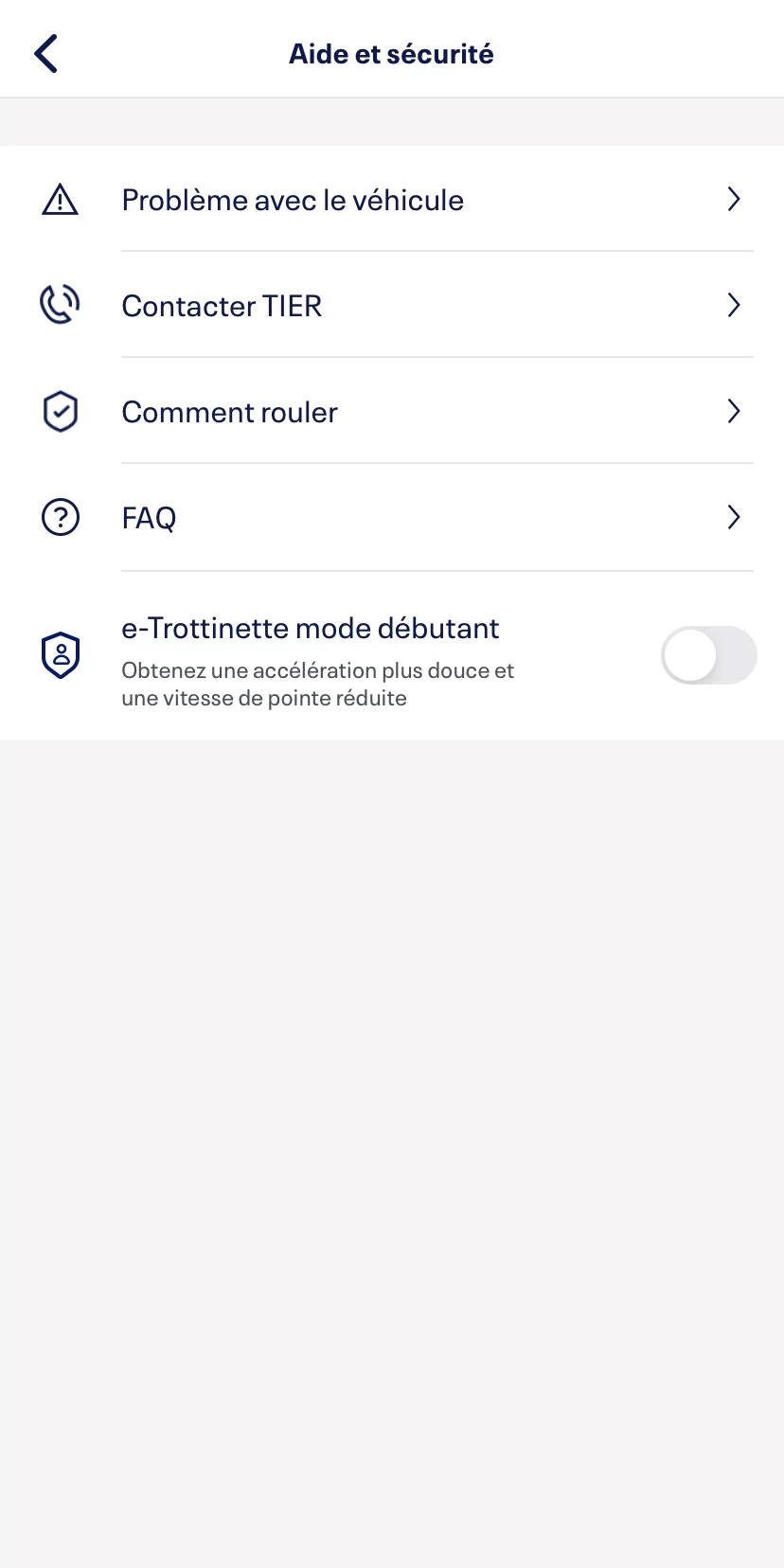 Rubrique aide Tier