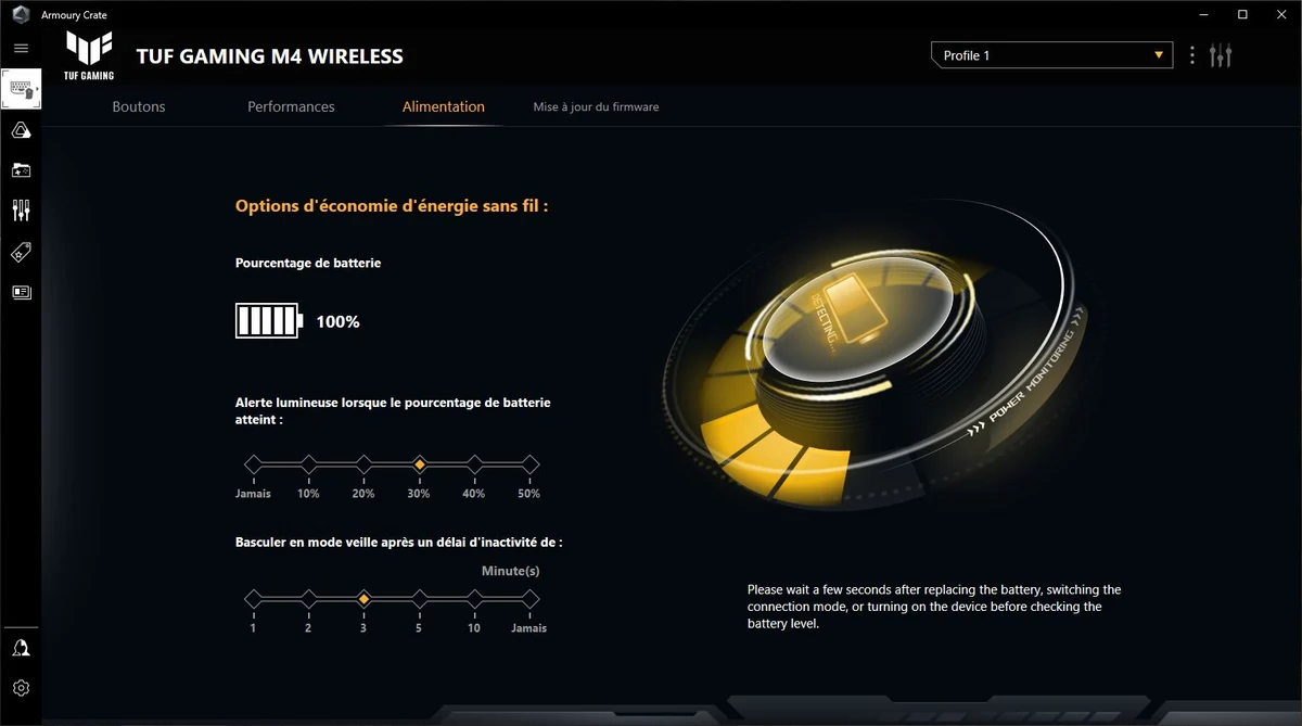 ASUS TUF Gaming M4 Wireless © Nerces