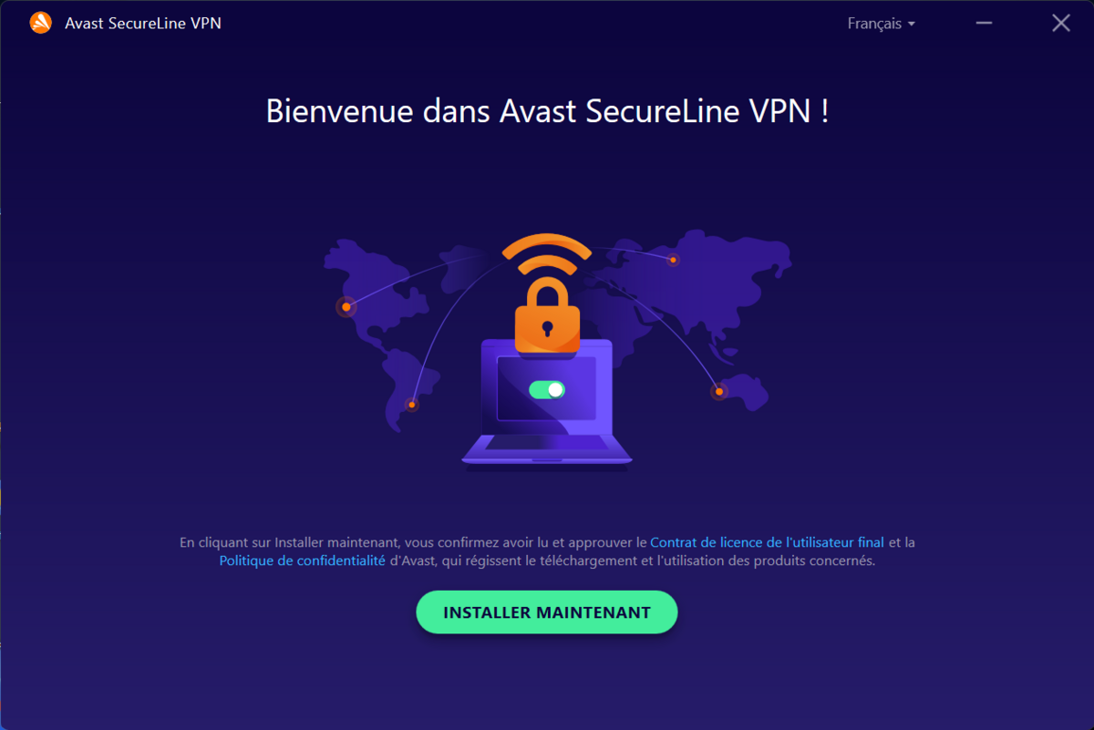 avast secureline vpn © clubic.com