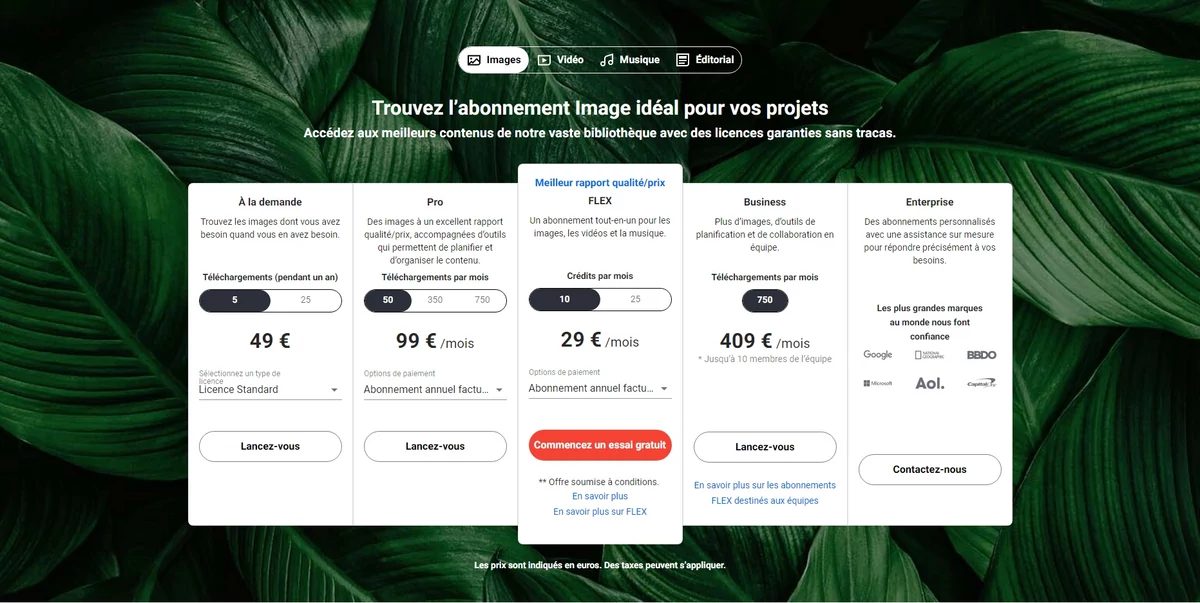 Shutterstock abonnements © Shutterstock