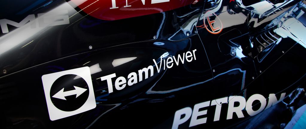 TeamViewer Mercedes © Mercedes-AMG Petronas Formula One Team