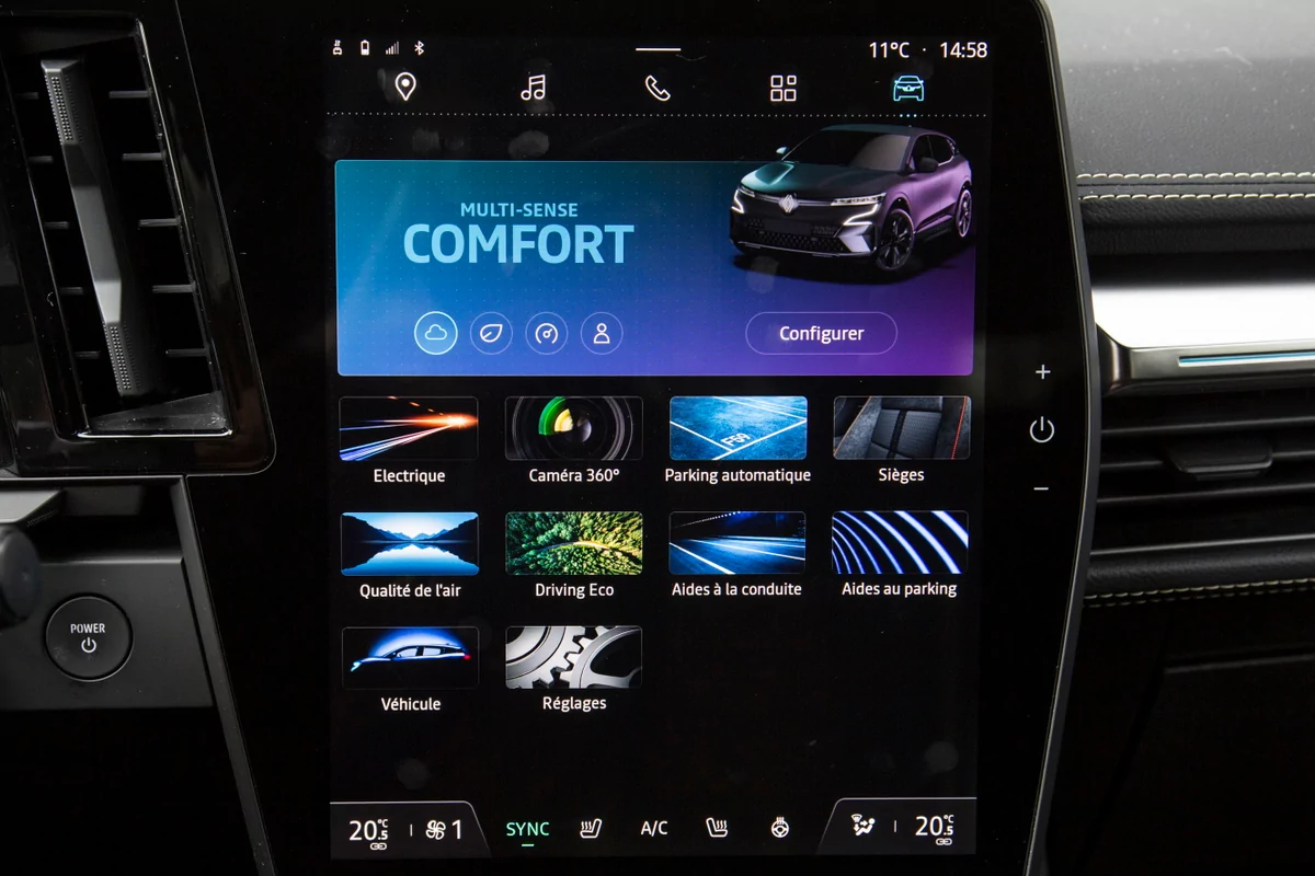 Renault Megane E-Tech Electric © Camille Pinet pour Clubic