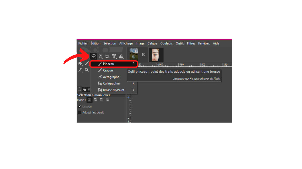 GIMP Yeux 2 © © GIMP