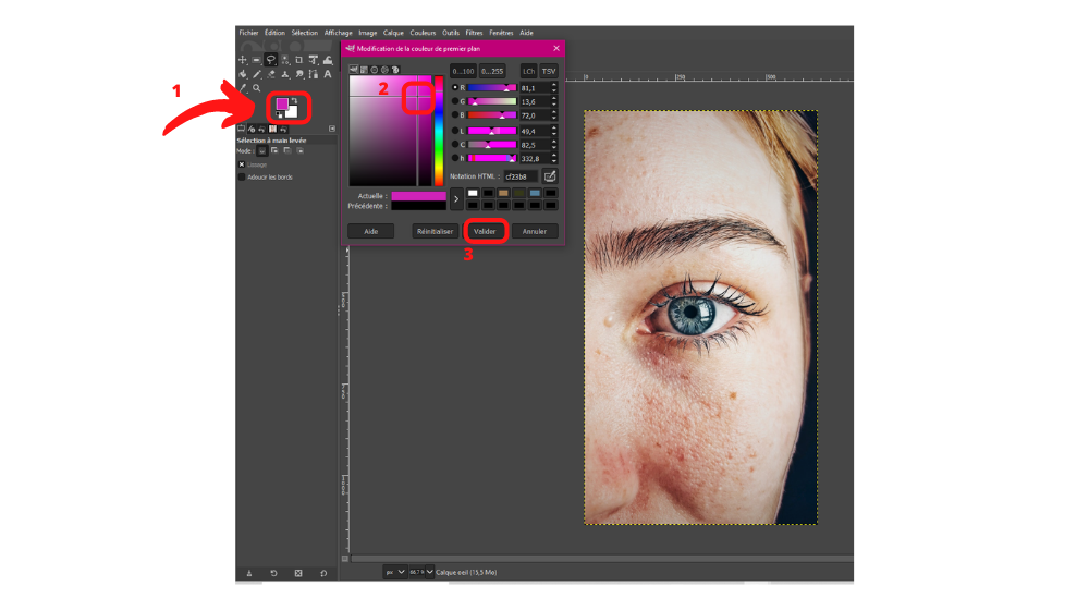 GIMP Yeux 4 © © GIMP