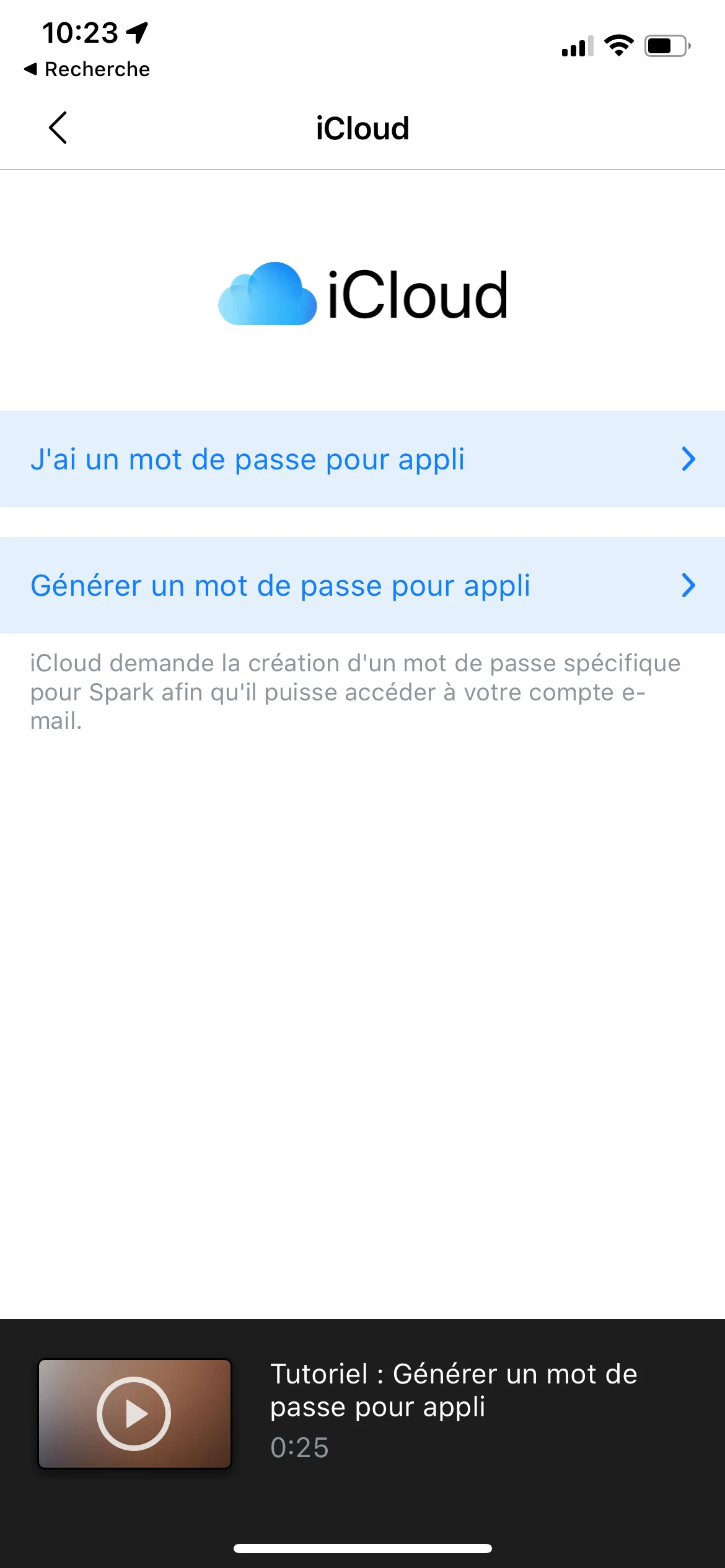 iCloud Mail © © Clubic.com