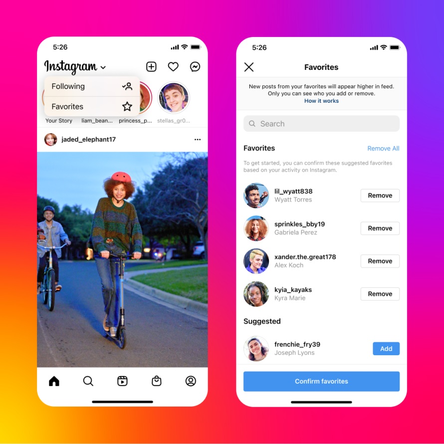 Instagram repense enfin la manière dont vous pouvez contrôler votre fil de publications