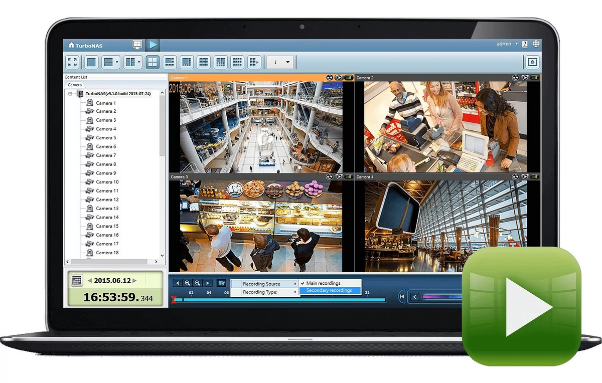 QNAP Surveillance Station © QNAP