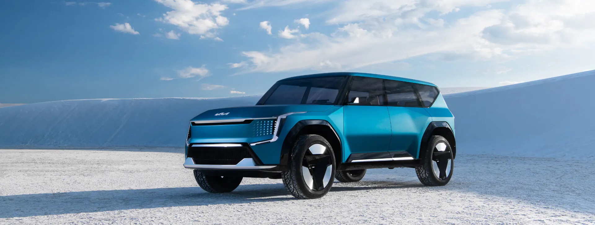 Le très imposant Kia EV9 arrivera sur nos routes en 2023