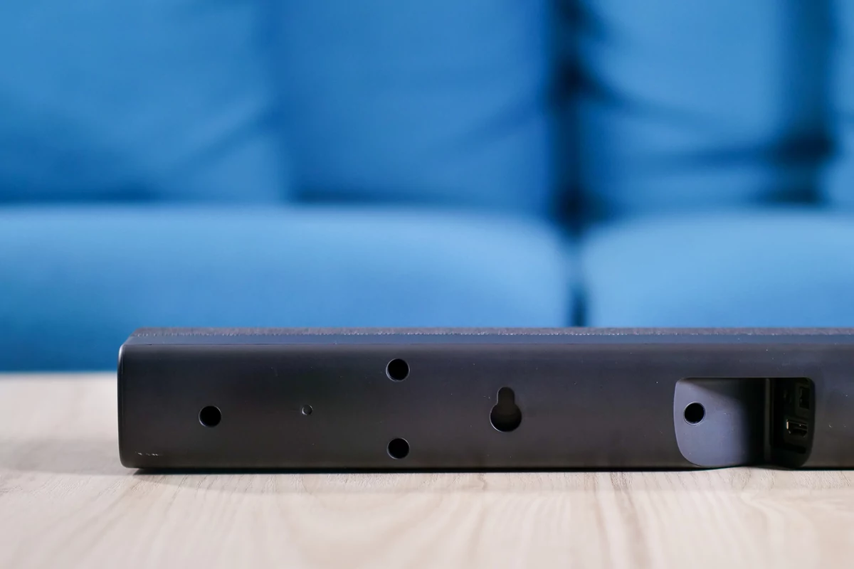 Test Denon DHT-S416 face arrière de la barre