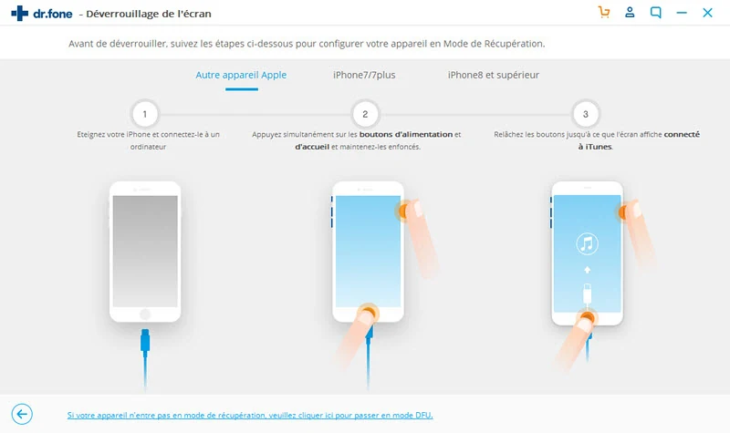 Déverrouiller iPhone Dr.Fone © © Dr.Fone