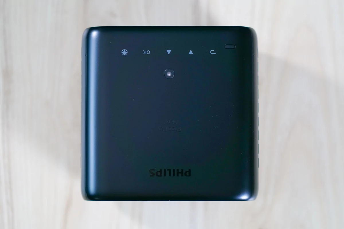 Philips PicoPix MaxTV dessus