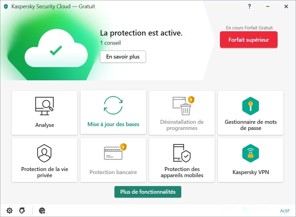 Kaspersky Security Cloud Free © Kaspersky