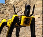 Suivez Spot, le chien robot, dans son costume de vigile des ruines de Pompéi !