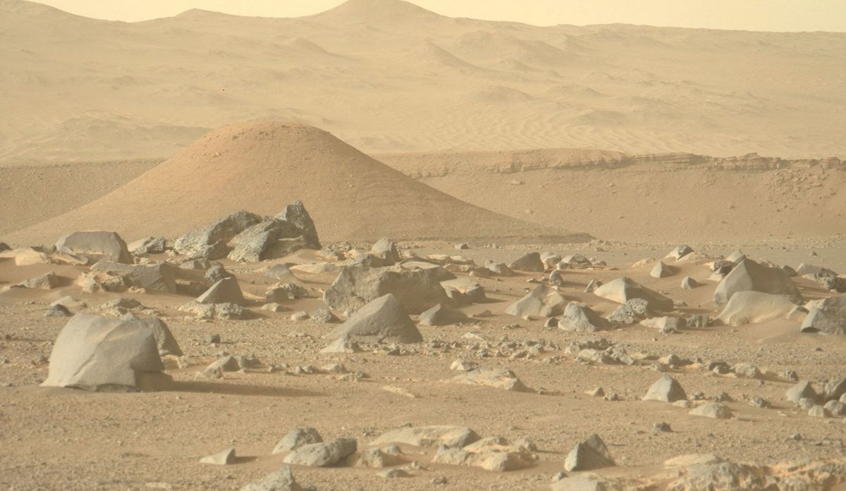 Perseverance paysage Mars Avril 2022 © NASA/JPL-Caltech