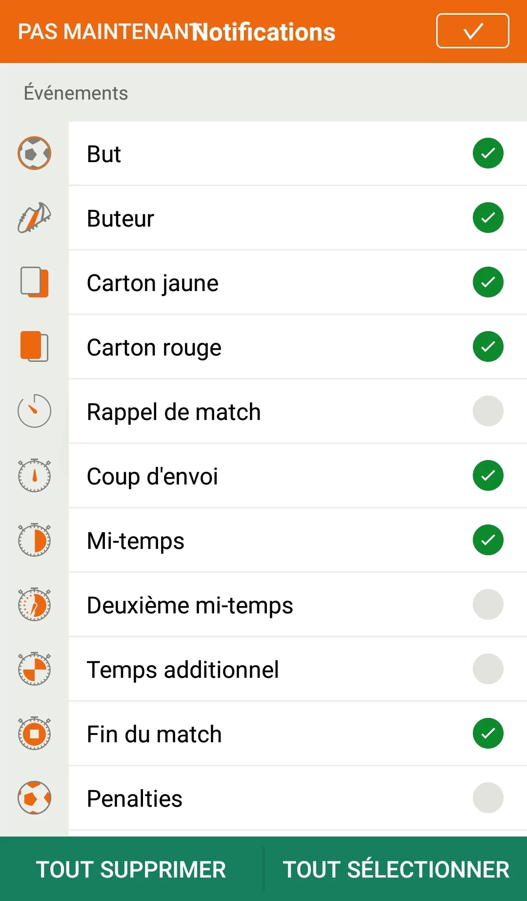 Notifications futbol24