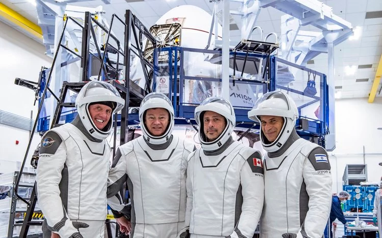 Axiom-1 Crew Dragon equipage 2 © Axiom Space