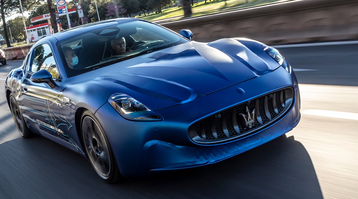Maserati GranTurismo Folgore : voici la supercar 100 % électrique de la marque au trident