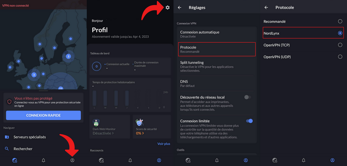 nordvpn © clubic.com