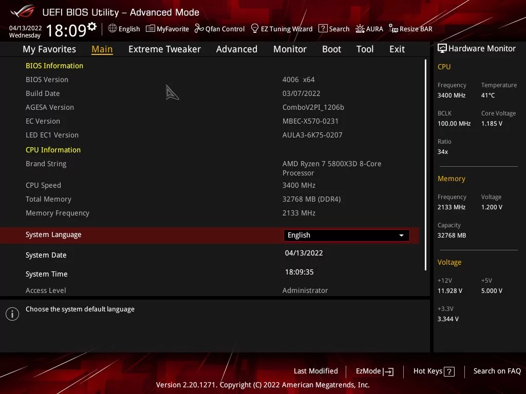 AMD Ryzen 7 5800X3D © Nerces