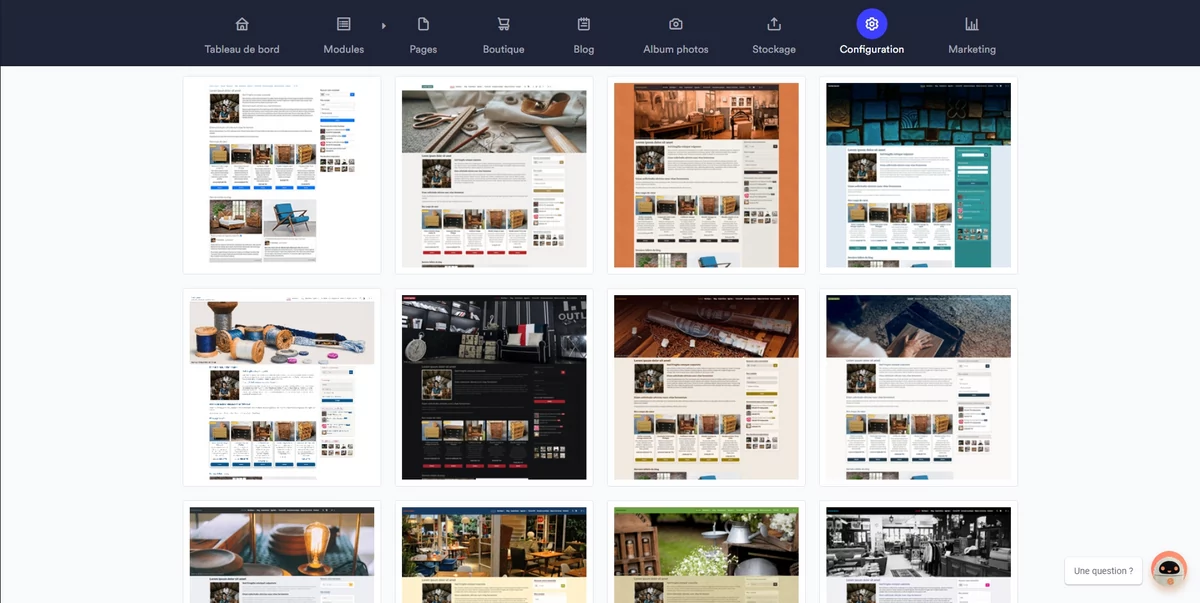 E-monsite templates © E-monsite