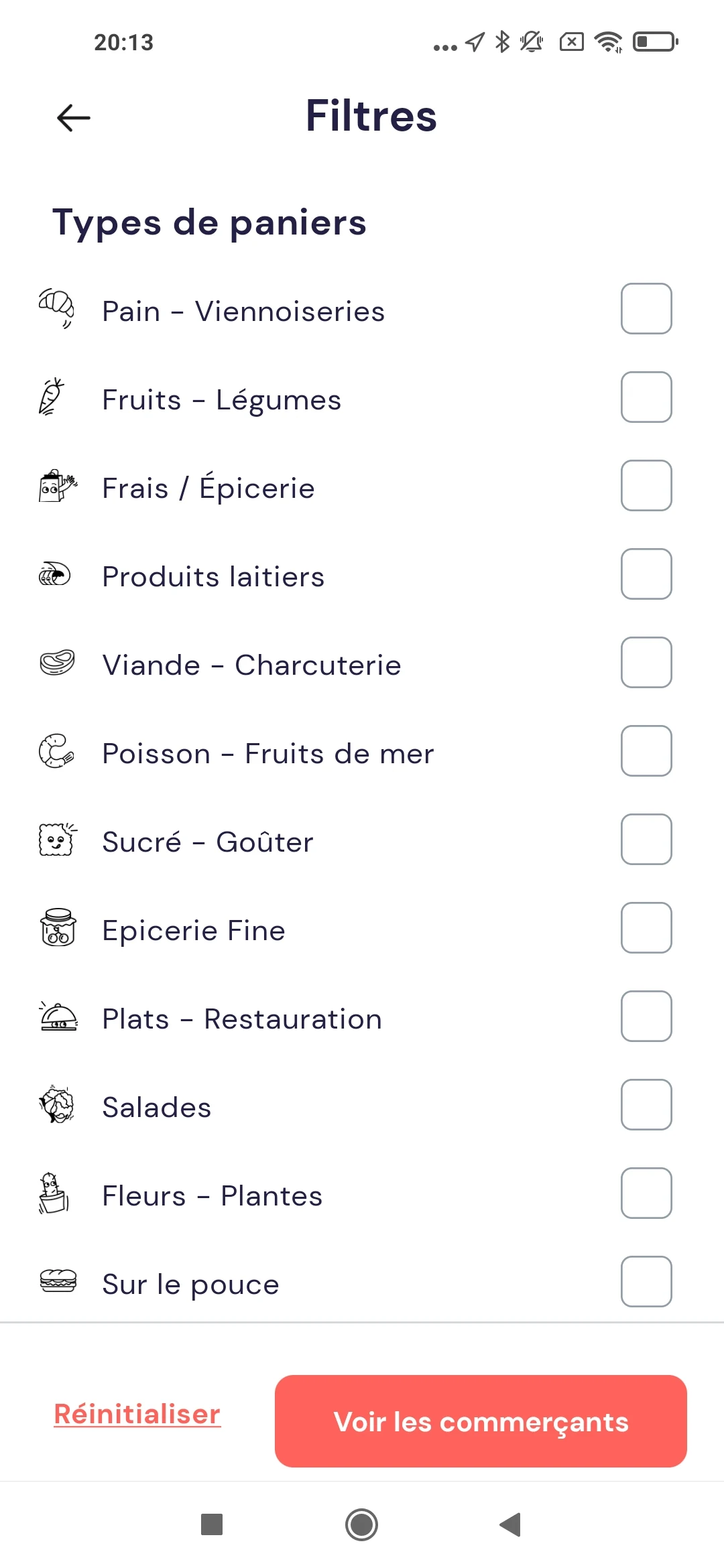 Phenix app screen 3