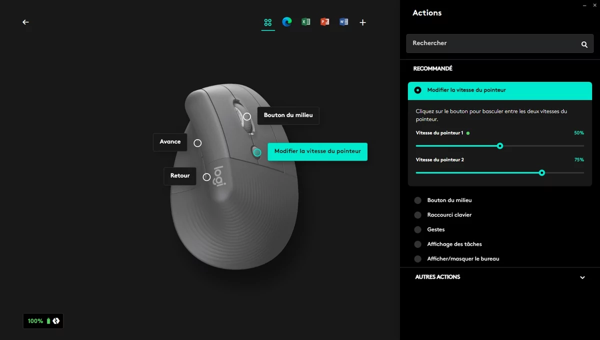 Logitech Options+ © Matthieu Legouge