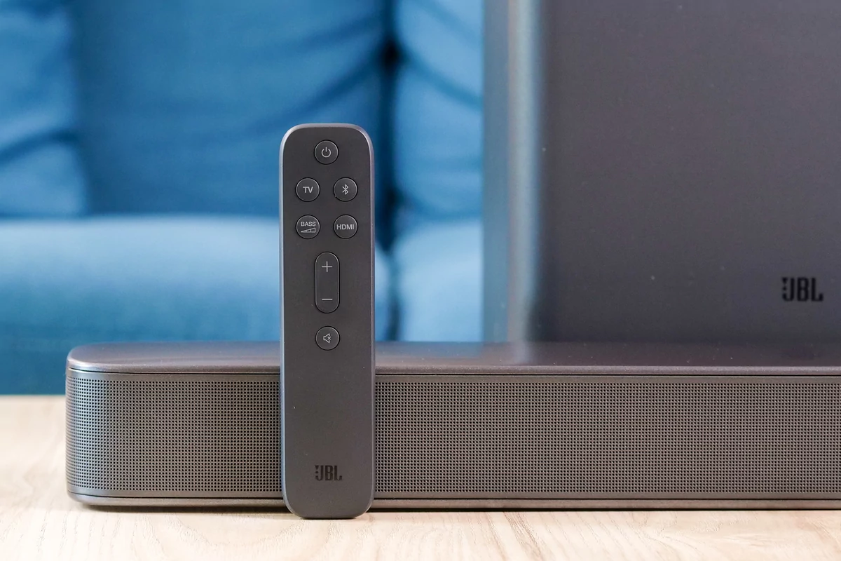 Test JBL Bar 2.1 Deep Bass télécommande