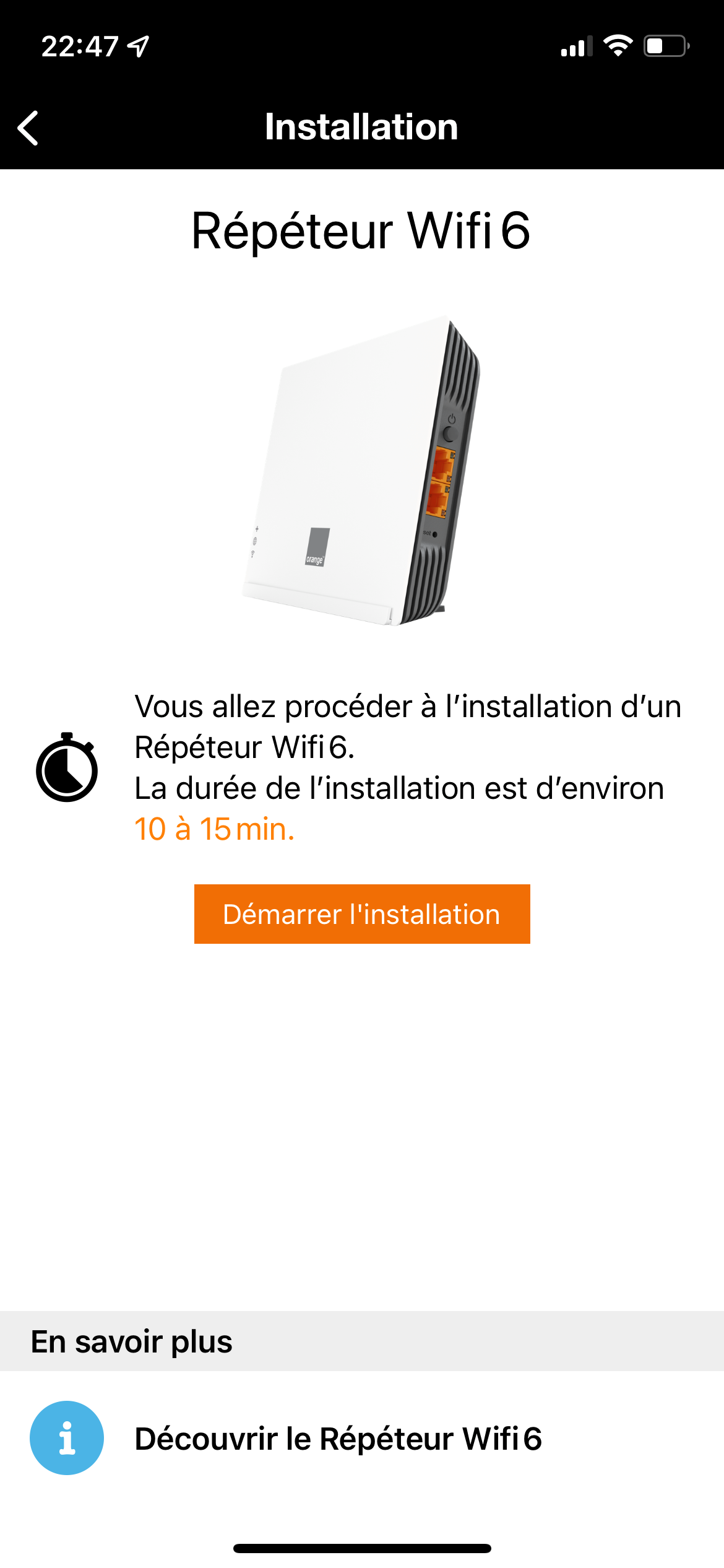 Unboxing du Répéteur Wifi d'Orange 