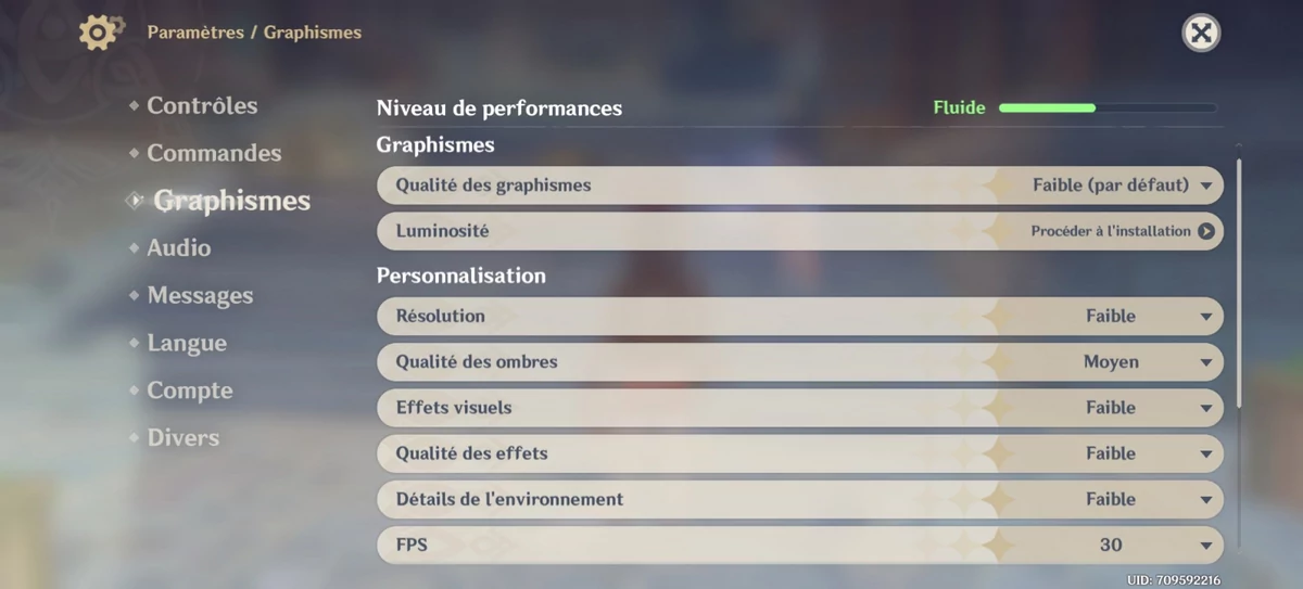 Honor Magic4 Lite 5G genshin impact © miHoYo