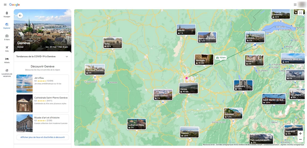 Google Explore détails © Alexandre Boero pour Clubic