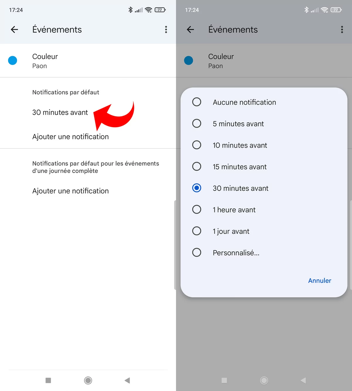 Google Agenda