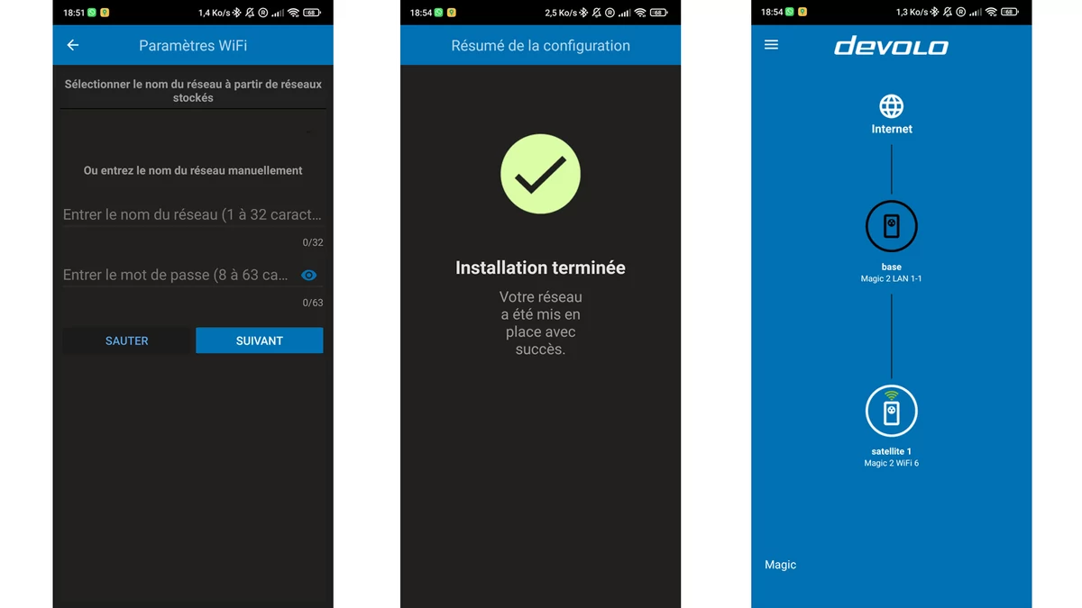 Test devolo Magic 2 WiFi 6 © Alexandre Schmid pour Clubic