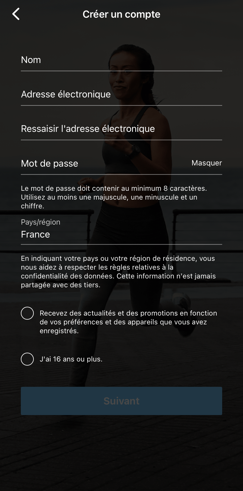 Connexion Garmin Connect