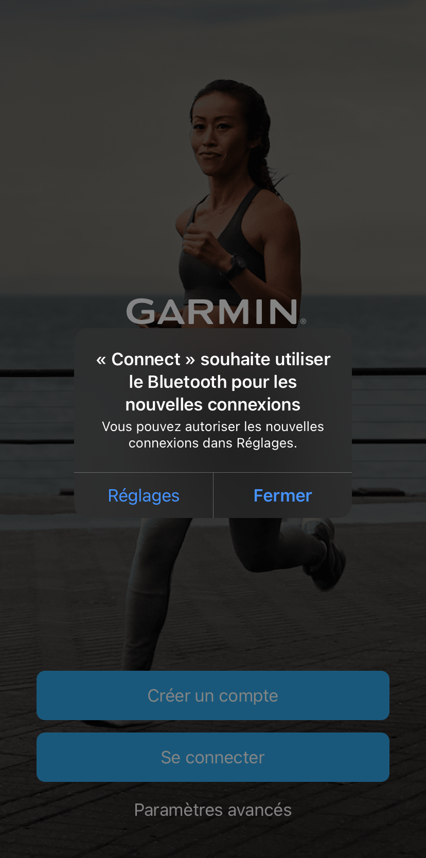 bluetooth Garmin Connect