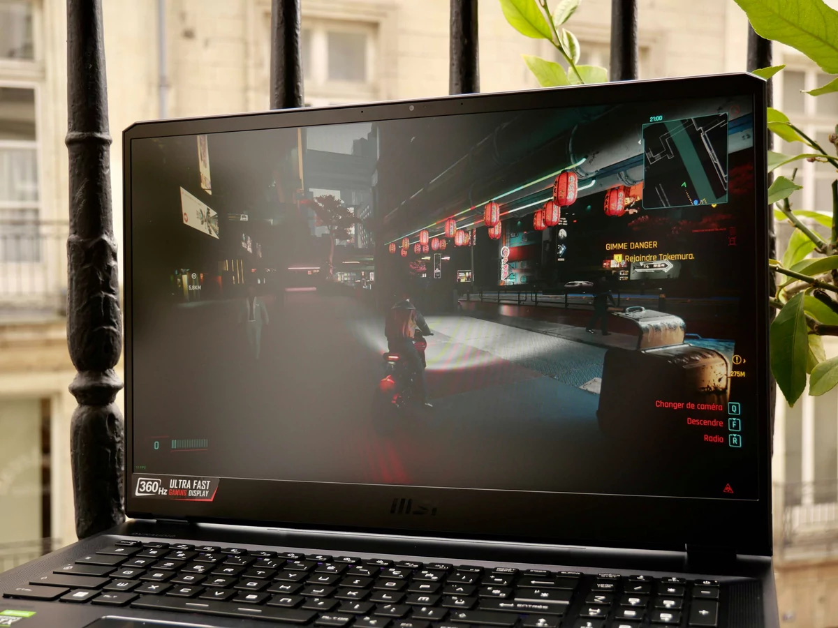 MSI Raider GE76-22 © © Nathan Le Gohlisse pour Clubic
