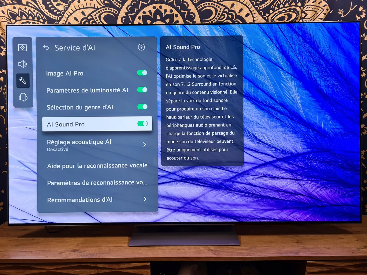 Test LG OLED 65G2 © Matthieu Legouge