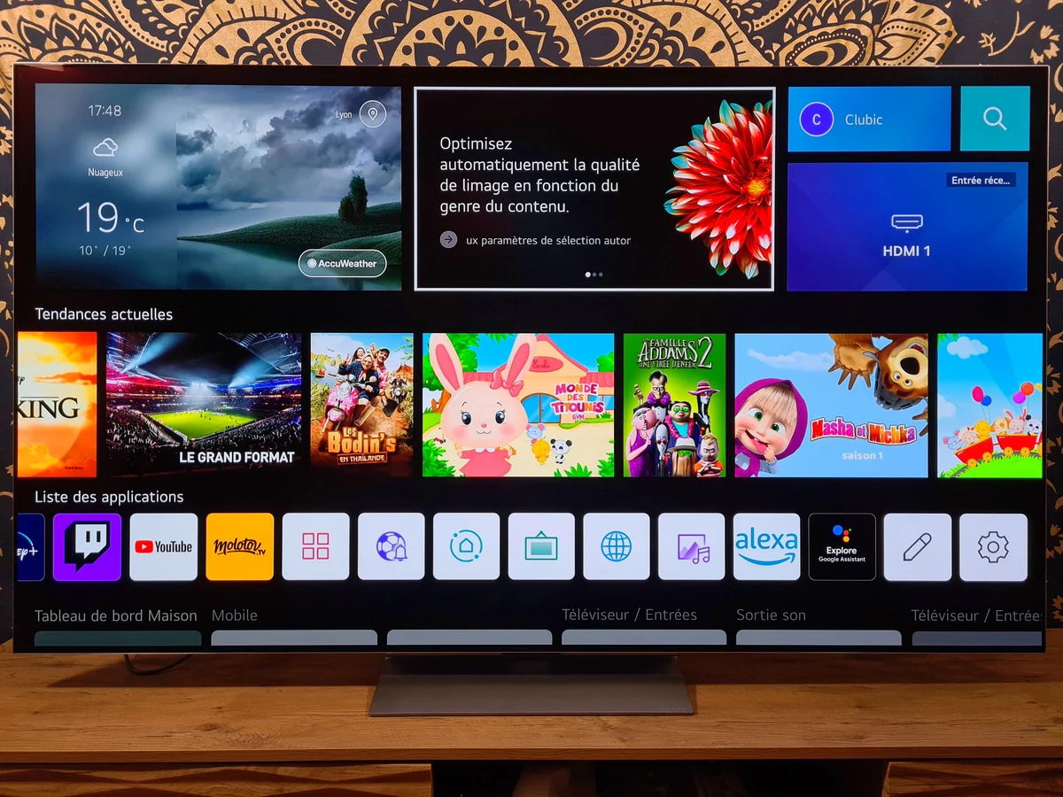 Test LG OLED 65G2 © Matthieu Legouge