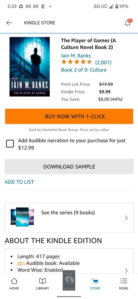 Amazon achat in-app © AndroidPolice
