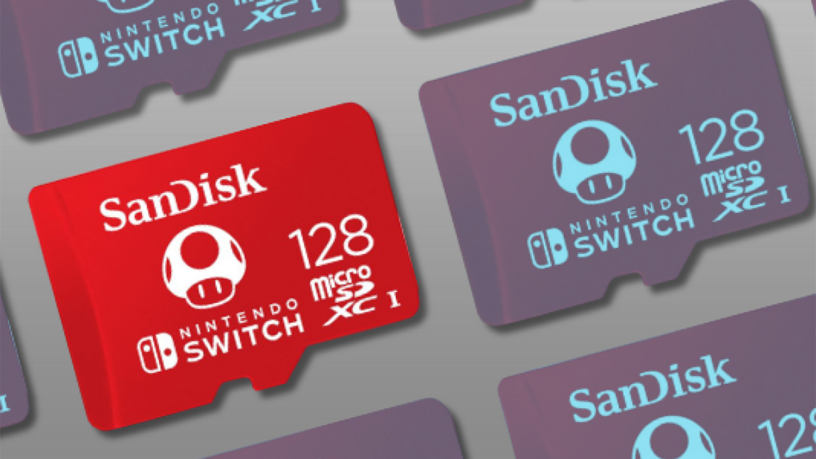 SanDisk – carte Micro SD dédiée à Nintendo Switch, 128 go, 32 go
