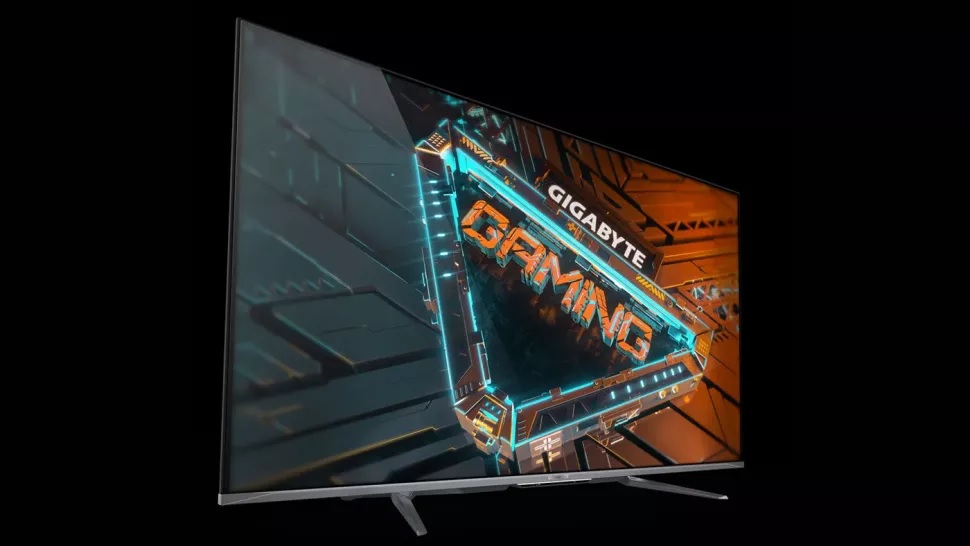 Ça c'est un écran gamer ! 55 pouces, 4K, 120 Hz et Freesync... Quand Gigabyte fait dans la démesure